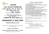 Formulaire Inscription Bourse aux collectionneurs 17 05 2026