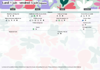 Menu du 1 au 5 juin 2026